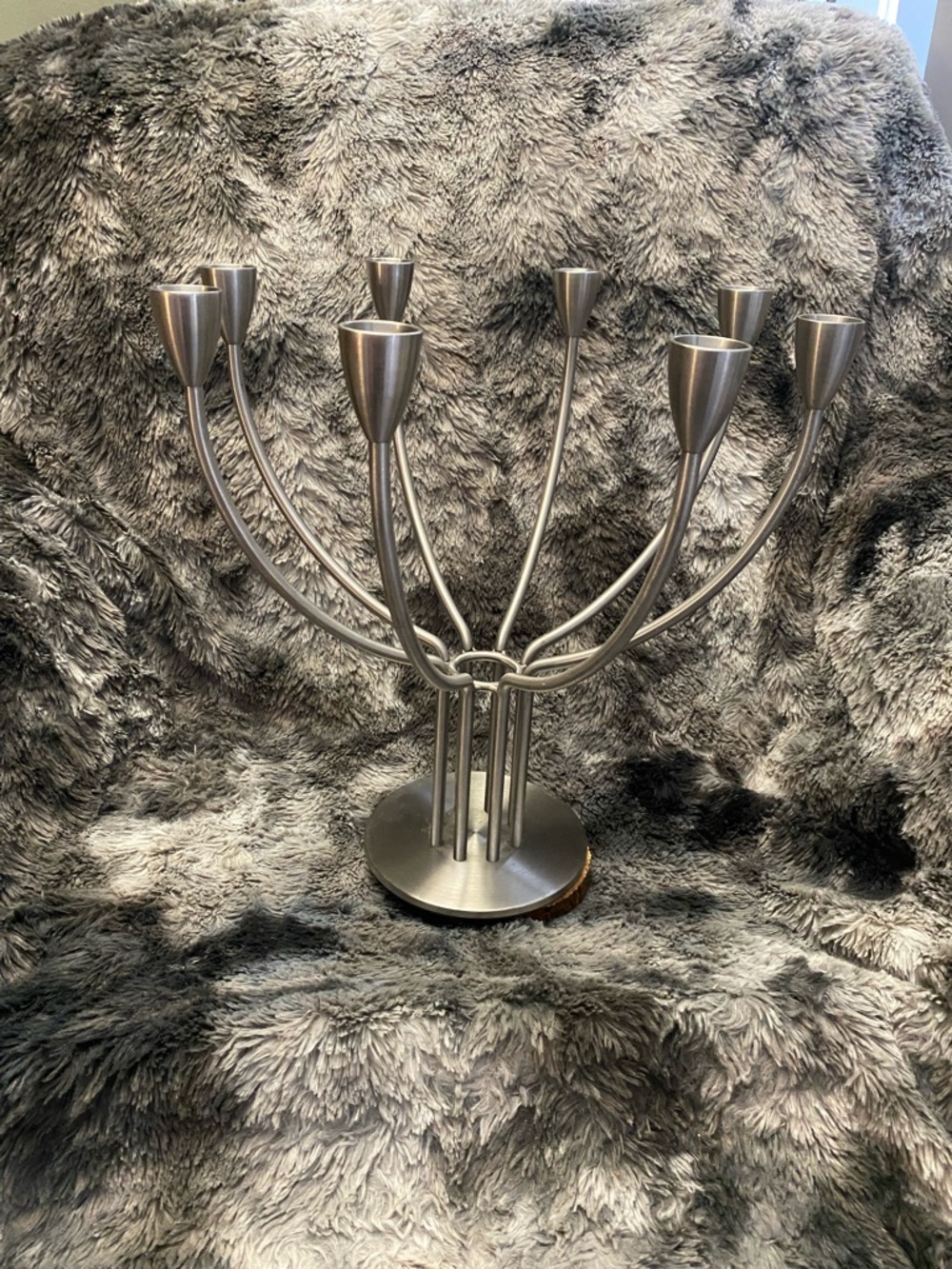 Heavy IKEA STOCKHOLM 8 Arm 
Metal Candle Holder Candelabra by K& M Hagberg